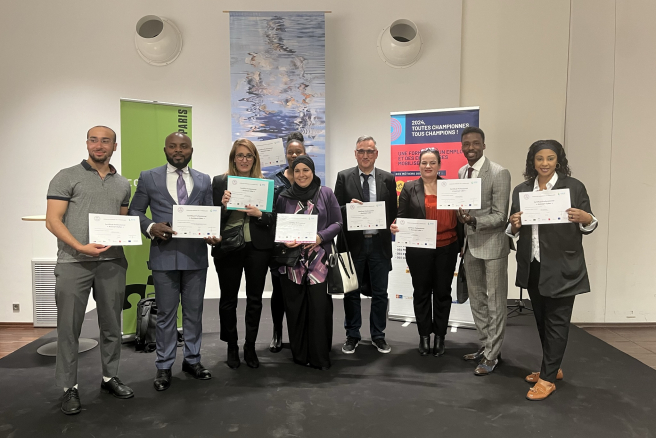 Neuf participants ont été formés pour devenir assistants cybersécurité dans le cadre du projet "Tous champions, toutes championnes" Neuf participants ont été formés pour devenir assistants cybersécurité dans le cadre du projet "Tous champions, toutes championnes"