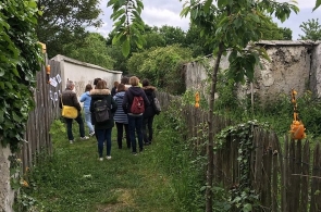 Visite dans les murs à pêches à Montreuil