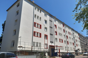 Les façades de la résidence ont été entièrement isolées avec le soutien du FEDER Les façades de la résidence ont été entièrement isolées avec le soutien du FEDER