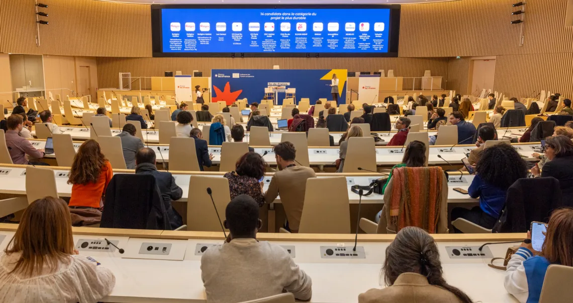 Présentation des 14 projets en lice pour le prix du projet le plus durable
