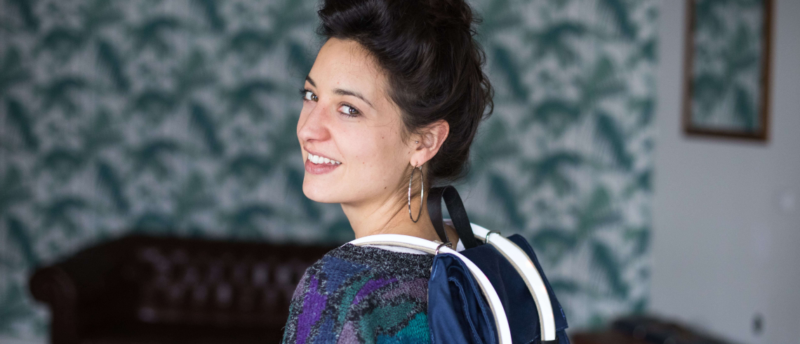 Léa Galice, créatrice de l'entreprise Galanck