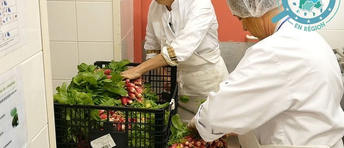Des cantines approvisionnées via des circuits courts en Seine-et-Marne