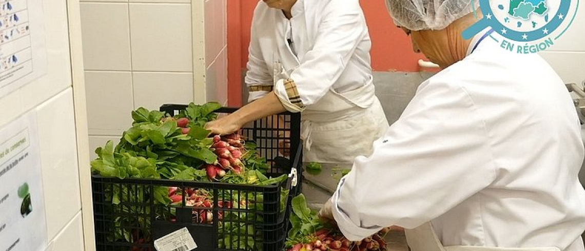 Des cantines approvisionnées via des circuits courts en Seine-et-Marne