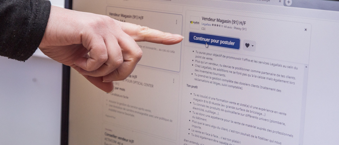 Photo d'un accompagnement vers l'emploi