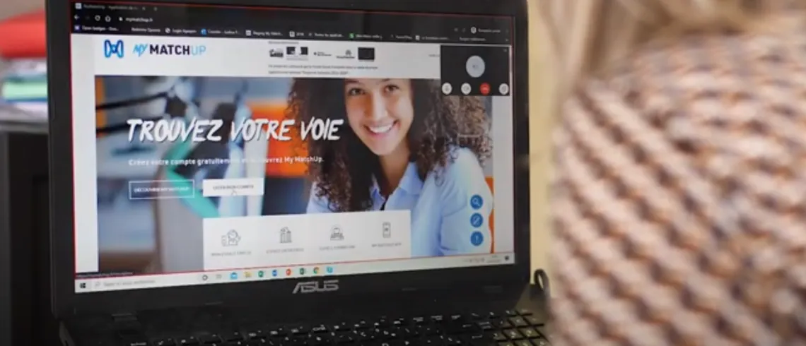 Photo de la  plateforme numérique MyMatchUp