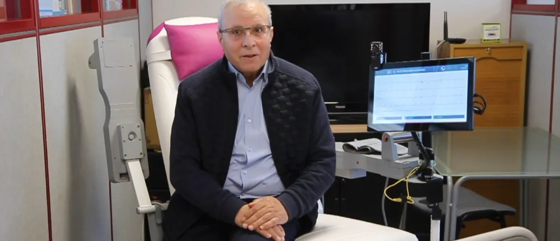 Photo de Mohammed Rebiai, président de l'entreprise Streamvision 