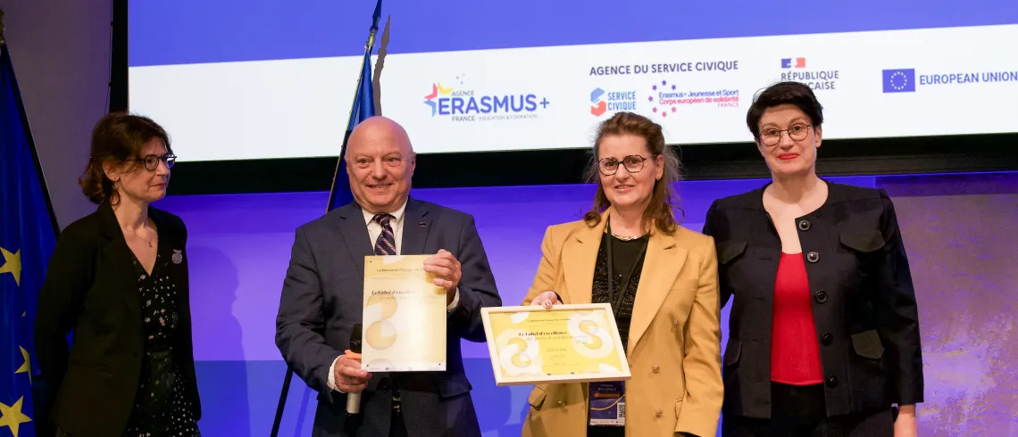 Photo des lauréats du projet DIVE