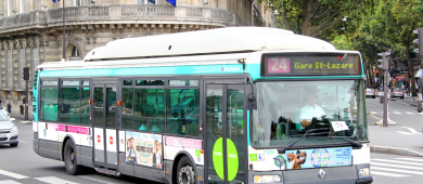  Photo d'un bus électrique
