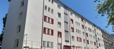 Vue extérieure de la résidence Montreau