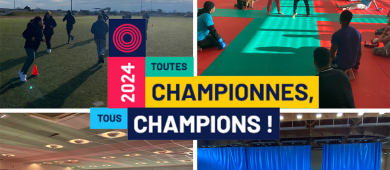 Logo du programme 2024 Toutes championnes, tous champions