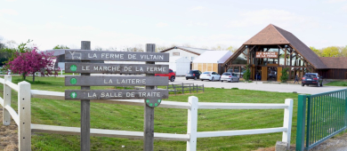 La Ferme de Viltain est située sur le territoire de Saclay